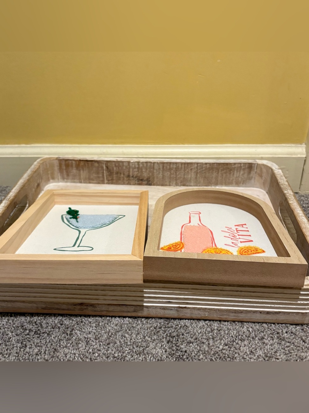 Wall art decor set - Picture 2 of 3